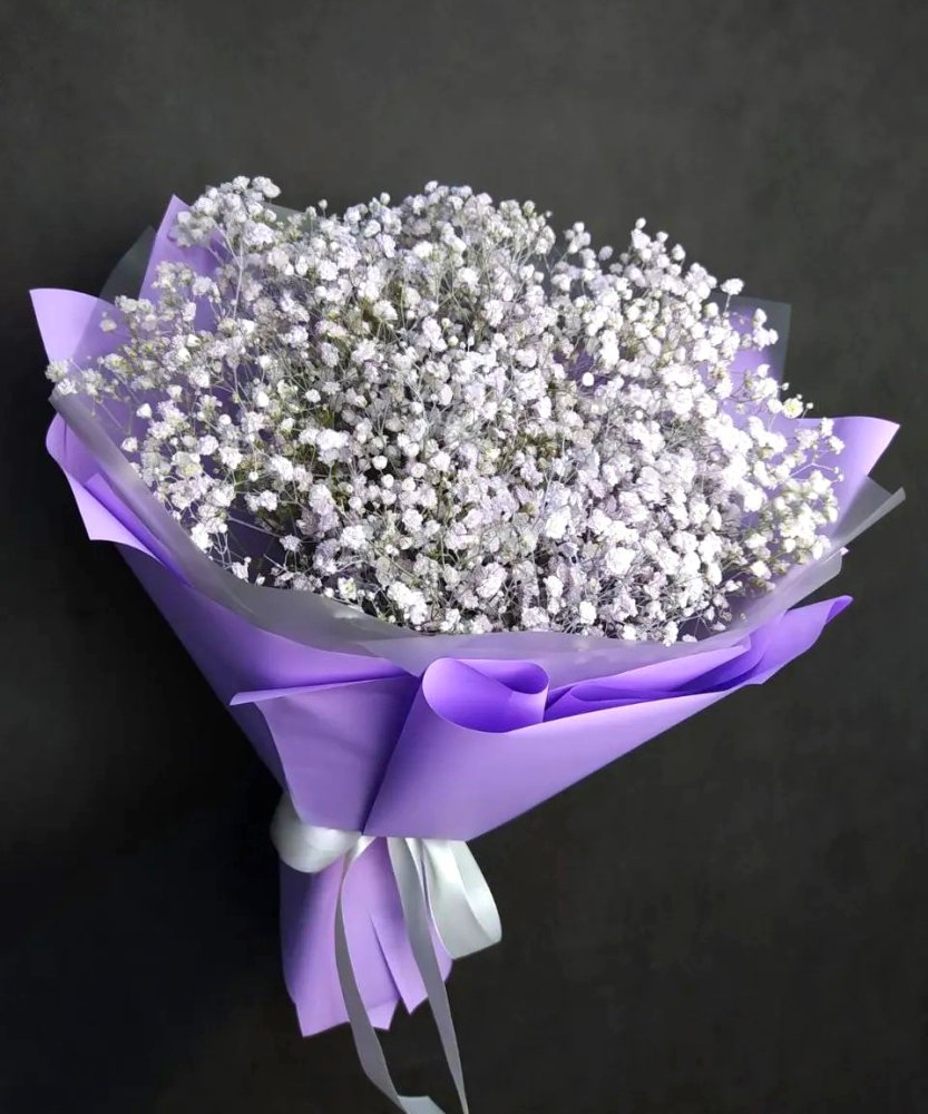 Букет цветов из: Гипсофила